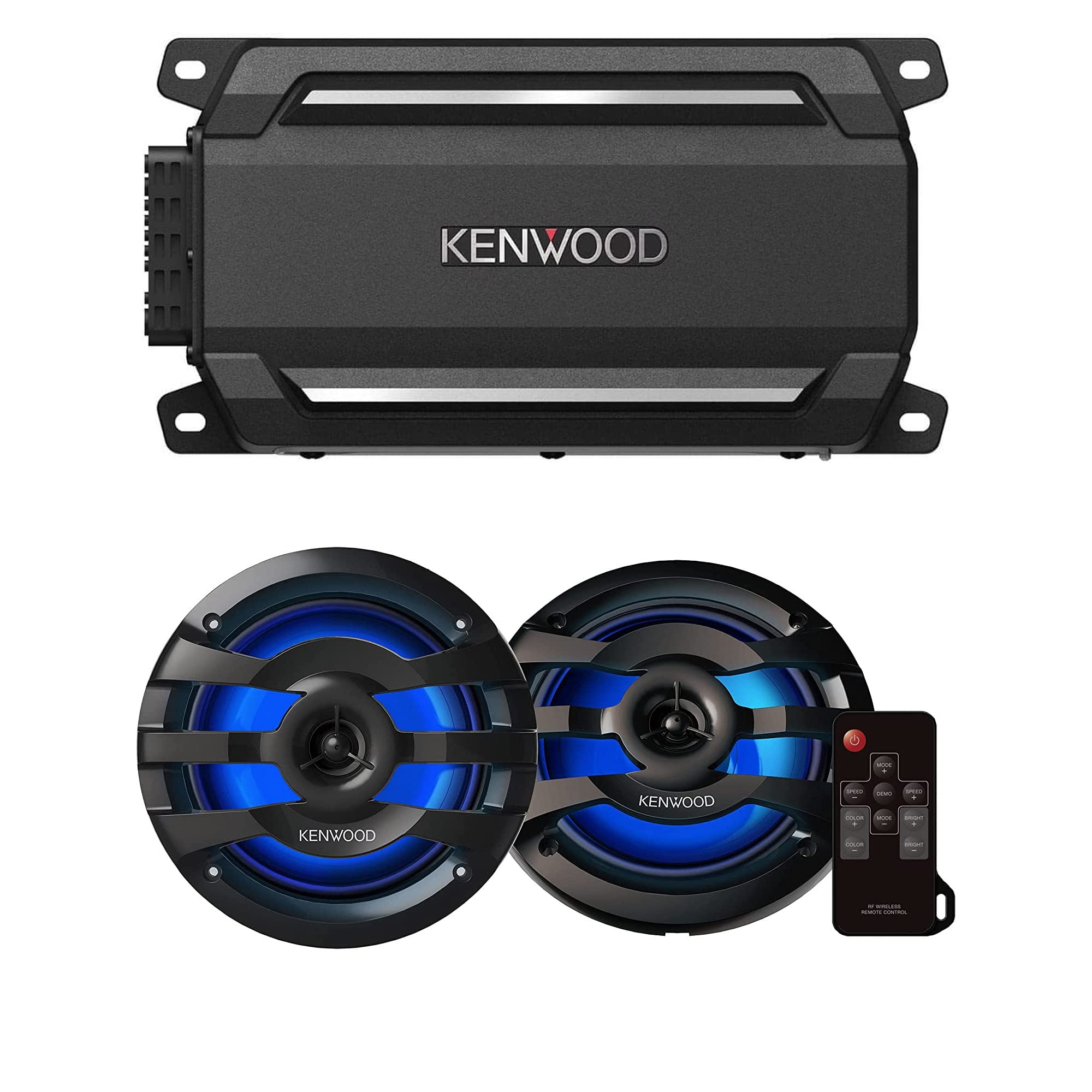 Amazon.com: KENWOOD KAC-M5024BT Compact 4-Channel 600 Watt Car