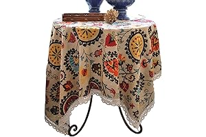 Aothpher Small Tablecloth: Boho Chic for Your Dining Rituals