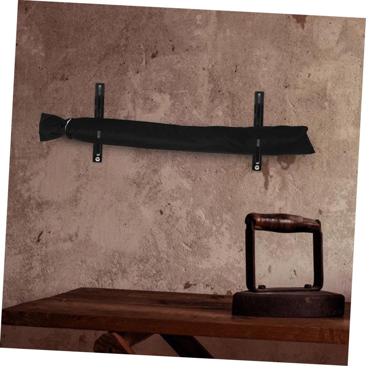 TOYANDONA Soporte de Espada para Pared, 3 Pares, Acrílico Negro