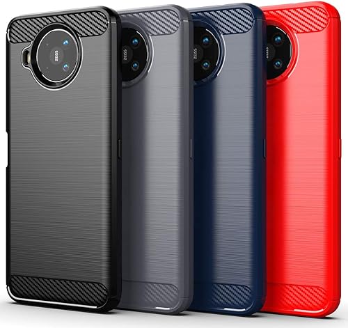 Miniatura 6 de Osophter Funda para Nokia 8.3 5G, Nokia 8V Funda de absorción de golpes Flexible TPU Caucho Protector para Nokia 8.3 (negro)