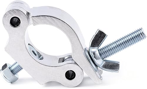 Miniatura 7 de MFL. Abrazaderas de iluminación de escenario resistentes, abrazaderas de aleación de aluminio de 660 libras, se adapta a braguetas de 1.5 a 2.0