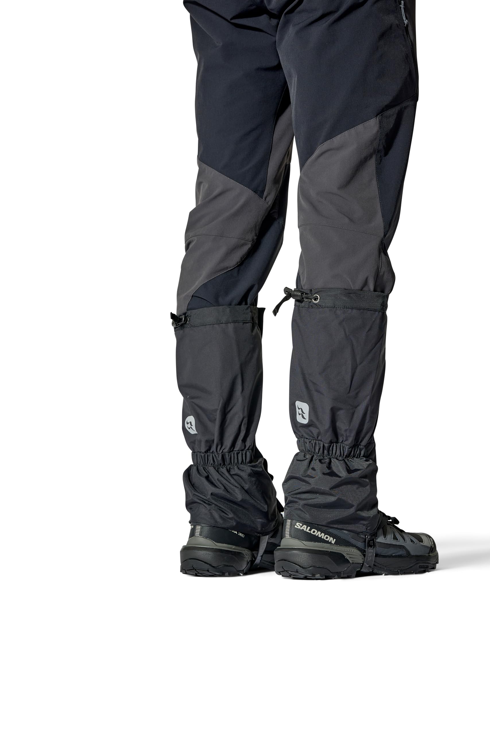 Rab Guêtre Trek pour homme – Guêtre imperméable pour la randonnée et l'alpinisme – Noir – Medium