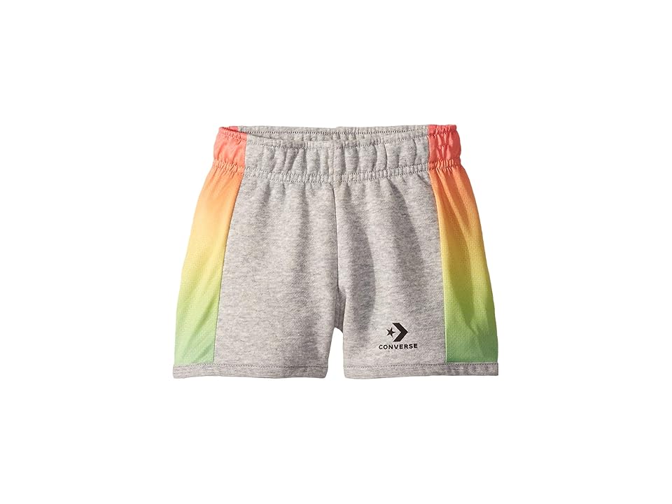 

Converse Kids Gradient Shorts (Little Kids) (Dark Gray Heather) Girl's Shorts