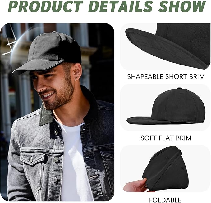 Gorra de béisbol golf para papá, suave, clásica, perfil bajo, algodón, unisex miniatura 4