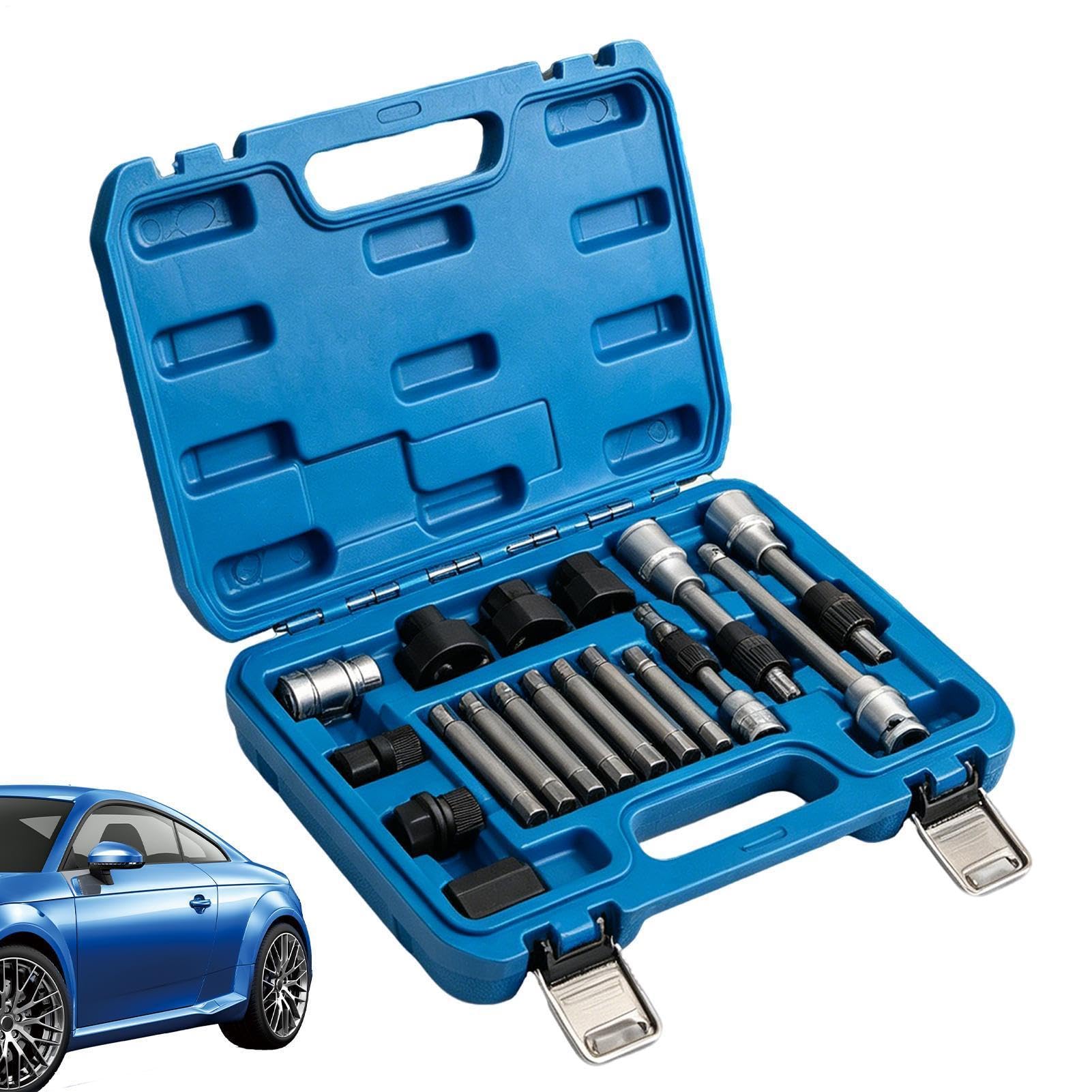 Generico Estrattore Puleggia Alternatore Kit Riparazione per Alternatore | Attrezzo Per Puleggia TendiAuto per Meccanici Tecnici Officina Garage Casa Industria Veicoli SUV Camion