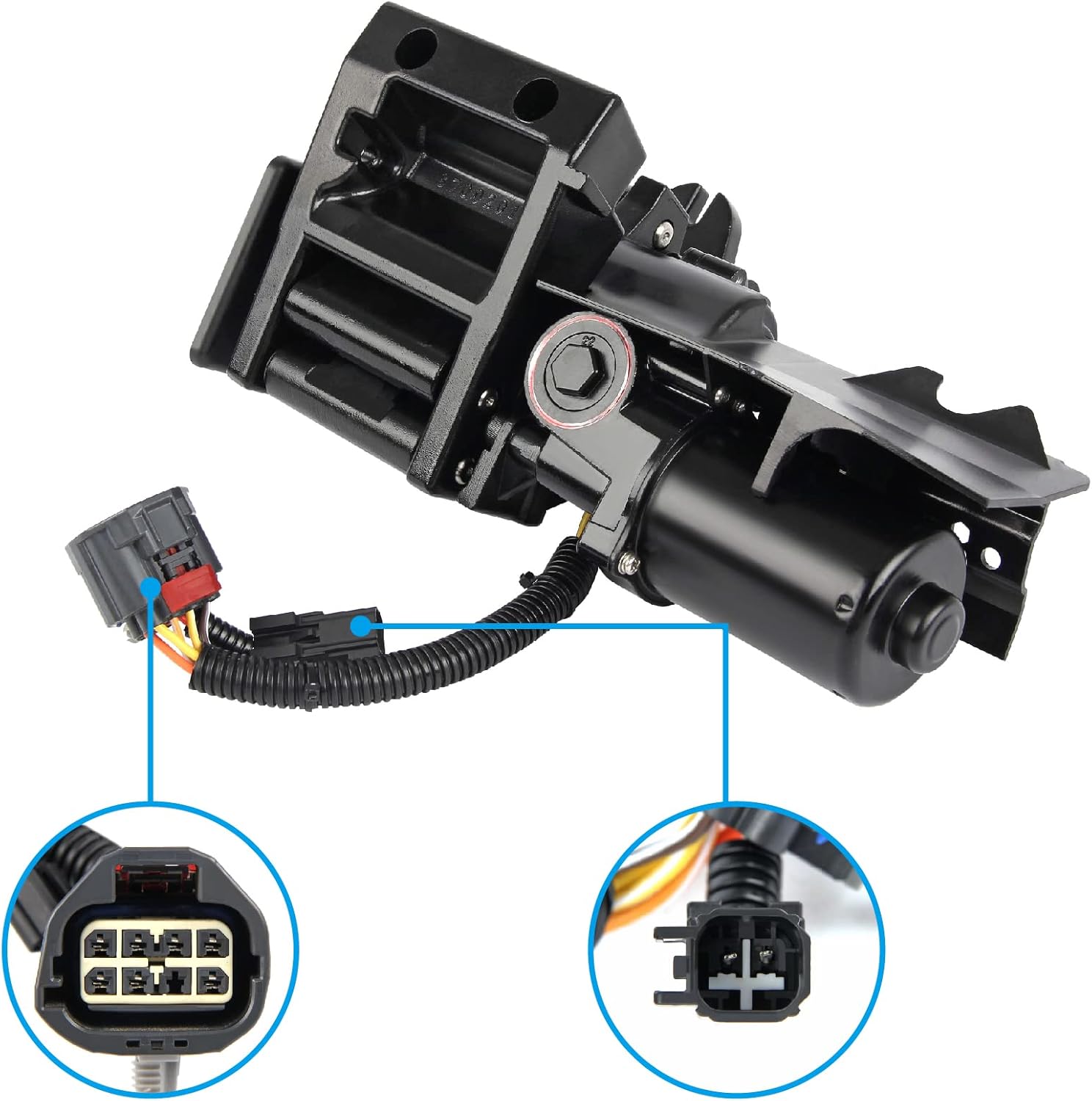 Front Left Driver Power Running Board Motor & Bracket for Cadillac Escalade Chevrolet Suburban Tahoe GMC Yukon 2015-2020 Replace OE # 84452642