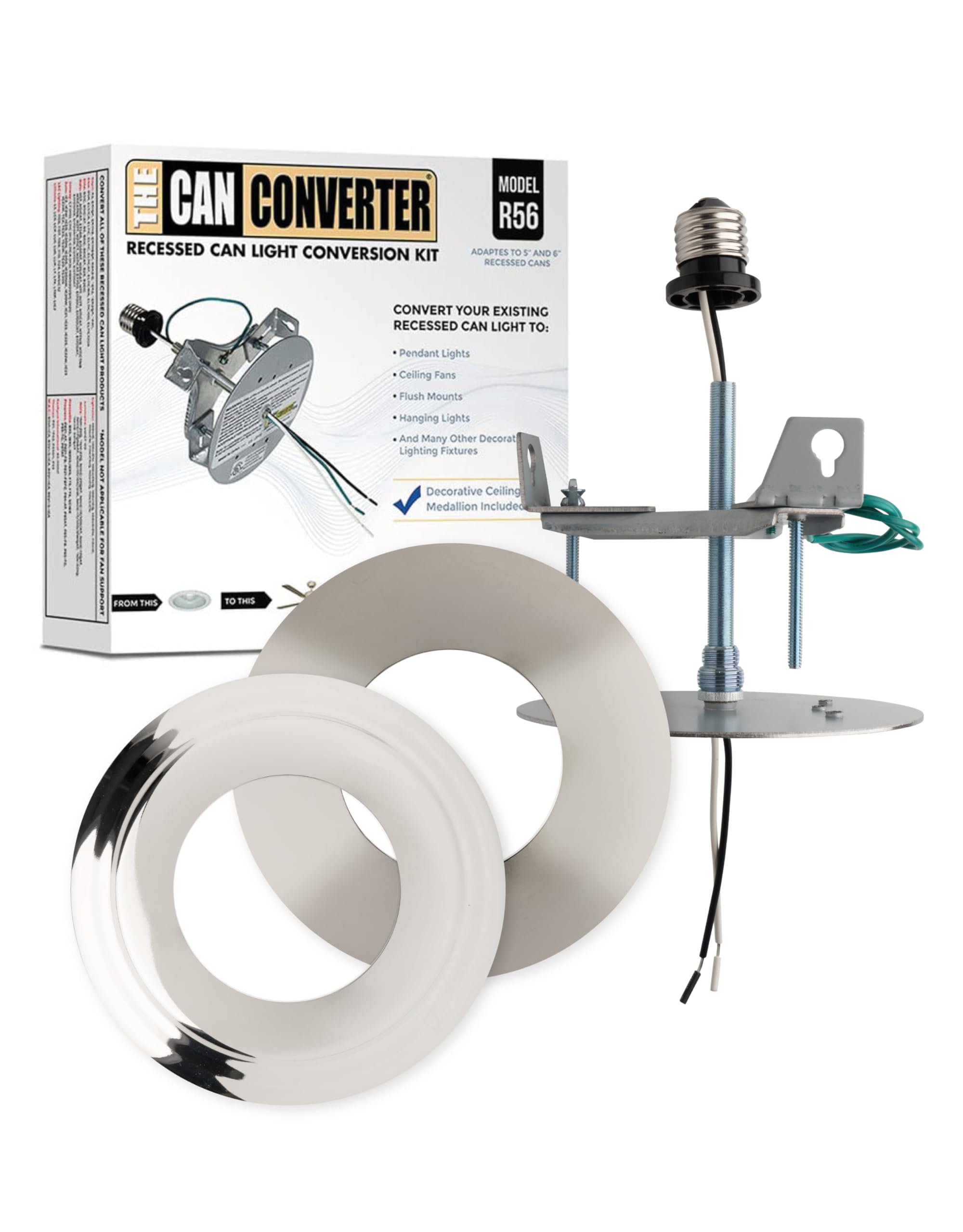 The Can Converter R56 Recessed Can Light Conversion Kit w/ 7