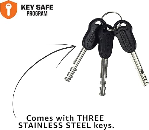 Miniatura 4 de Kryptonite New York Legend 1515 - Cadena de 0.591 in y cerradura de Nueva York de 0.591 in para bicicleta y motocicleta