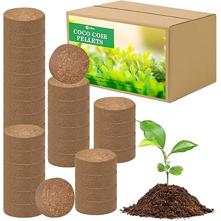 Amazon.com : Legigo 200 Pcs 30mm Coco Coir Pellets Starter Pods ...