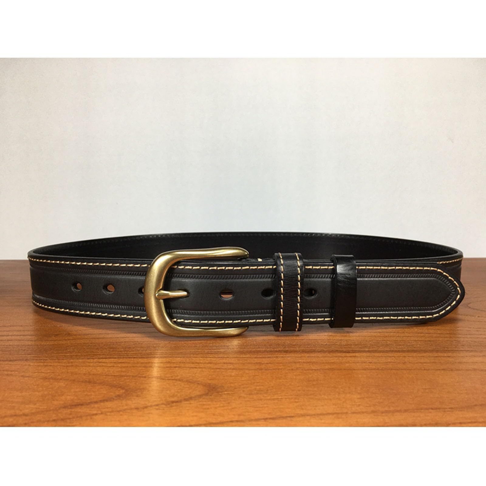 Cintura Uomo Pelle Fibbia ad Ardiglione, Cinture de Regolabile Western con Rivetti, Cintura de Borchiata Casual de Punk con Fibbia in Ottone Metallica,Nero,00CM/39.4''