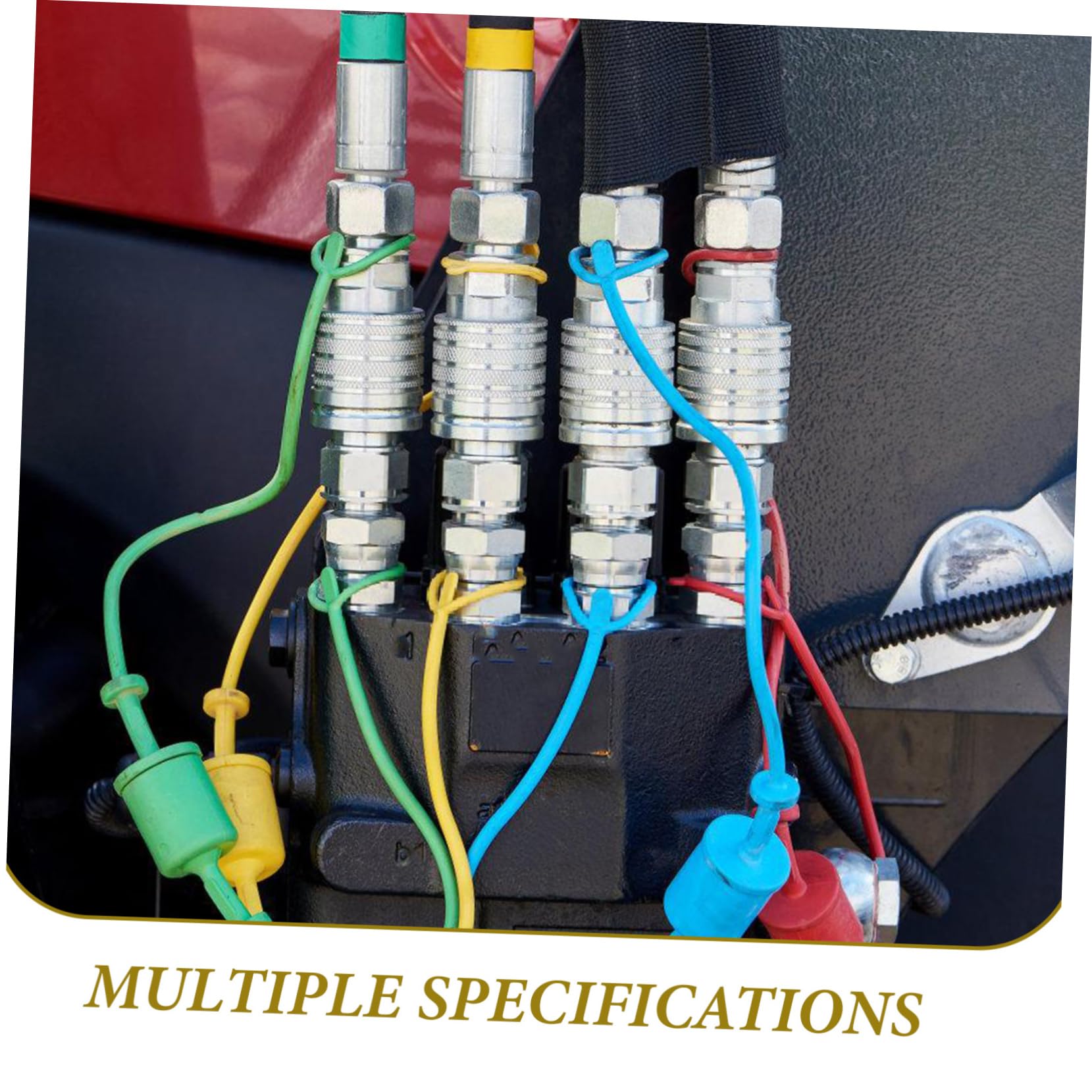 OSOLADY Quick Connector Hose Camlock Quick Fittings Cam Lock Couplings Cam Groove Fittings Cam Lock Fittings Camlcok Fittings Stainless Camlock Connectors Aluminum Alloy Silver