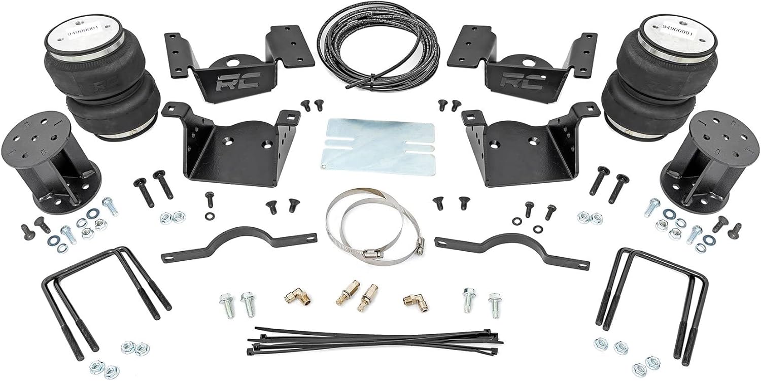 Rough Country Air Spring Kit for 7.5 Lifted 11-19 Chevy/GMC 2500/3500HD - 100074
