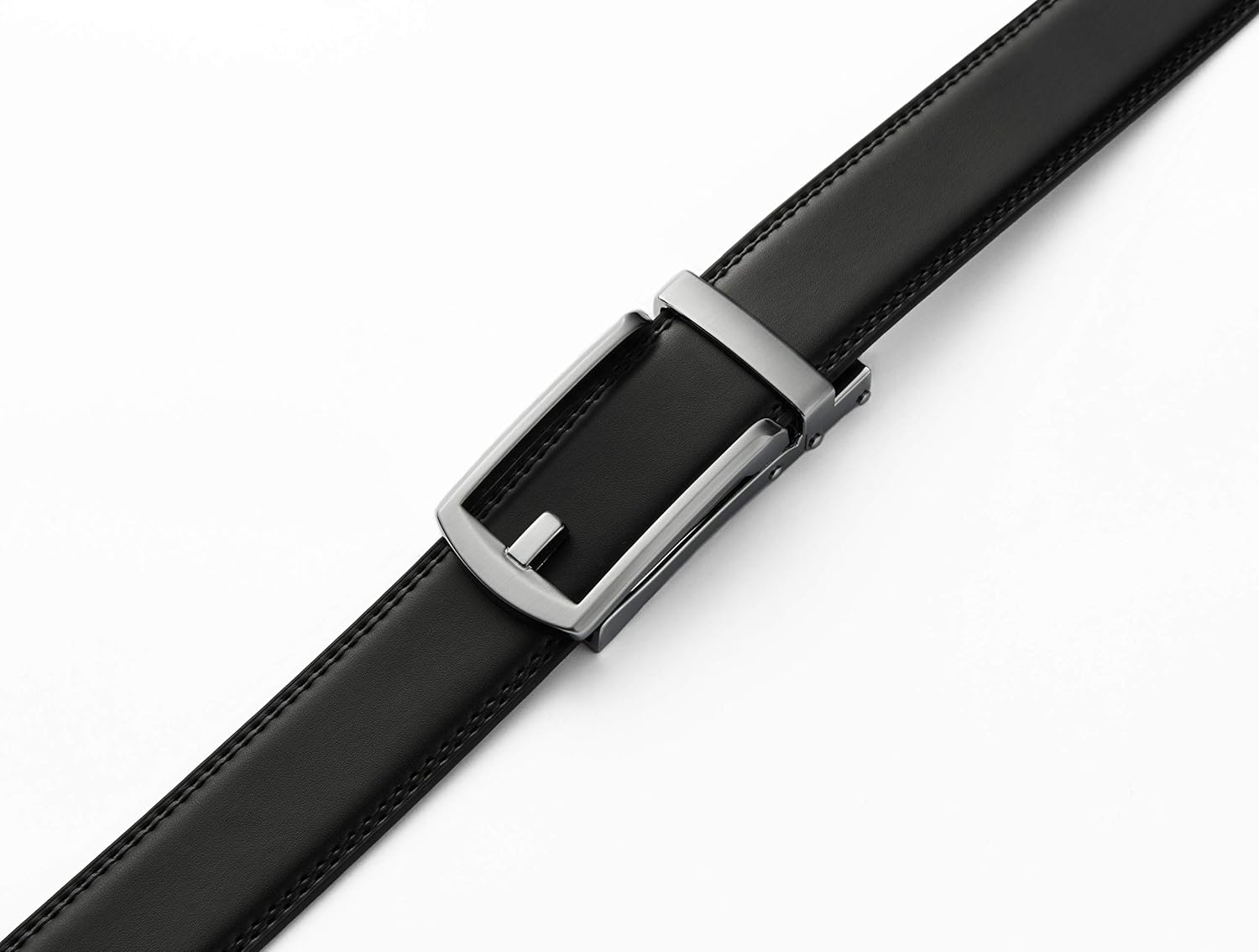 CHAOREN Mens Dress Belt - Ratchet Belt Leather 1 1/4" Comfort Click - Perfect Companion to Mens Dress Shoes - Image 4