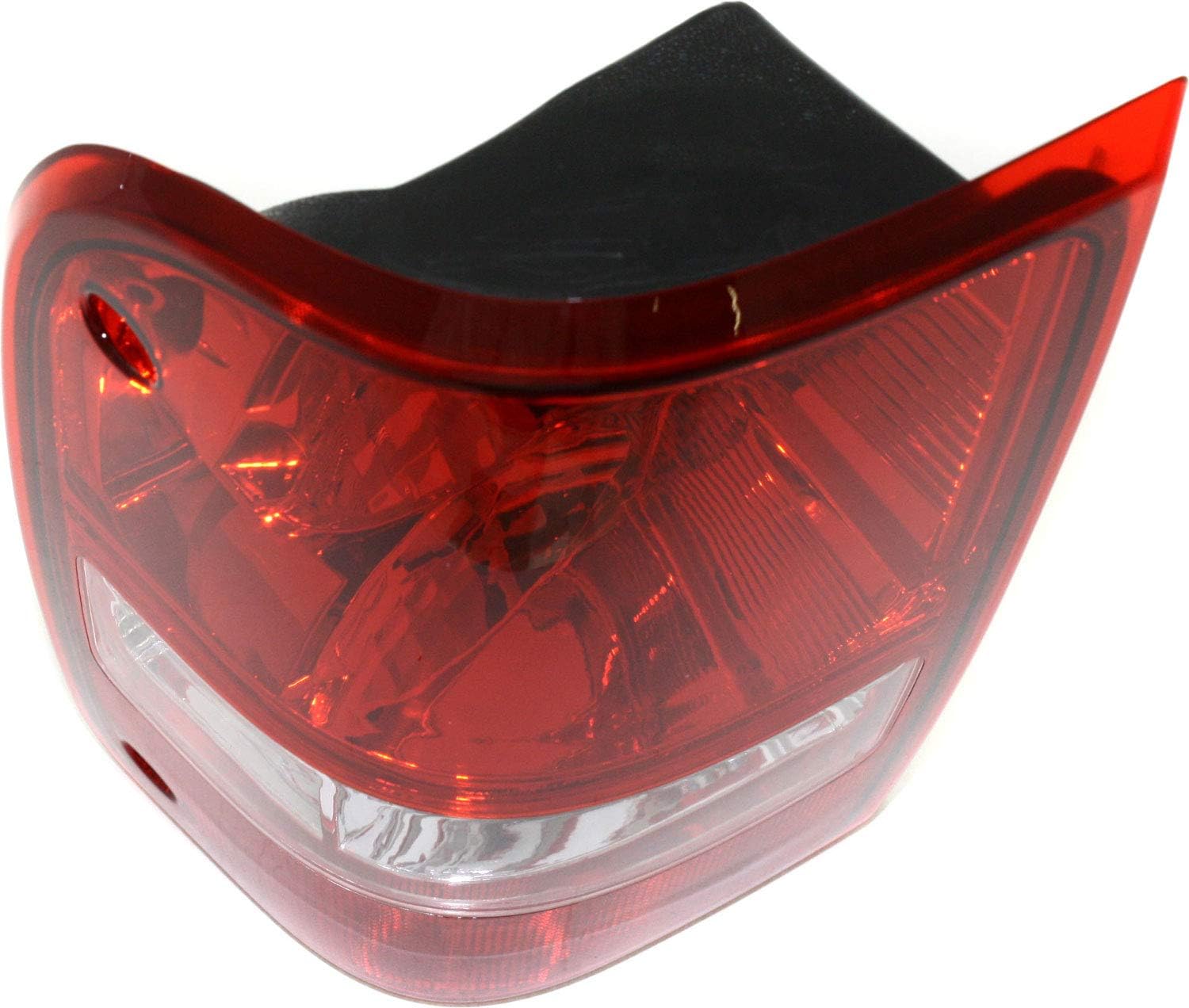 Evan-Fischer Tail Light Lens and Housing Compatible with 2006-2011 Ford Ranger Driver Side