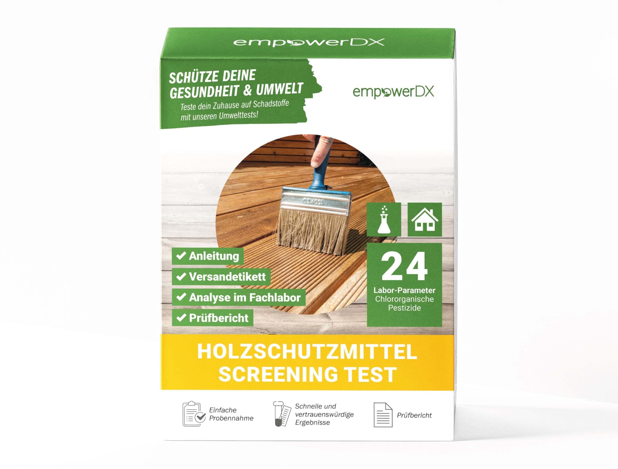 Holzschutzmittel Screening Testkit