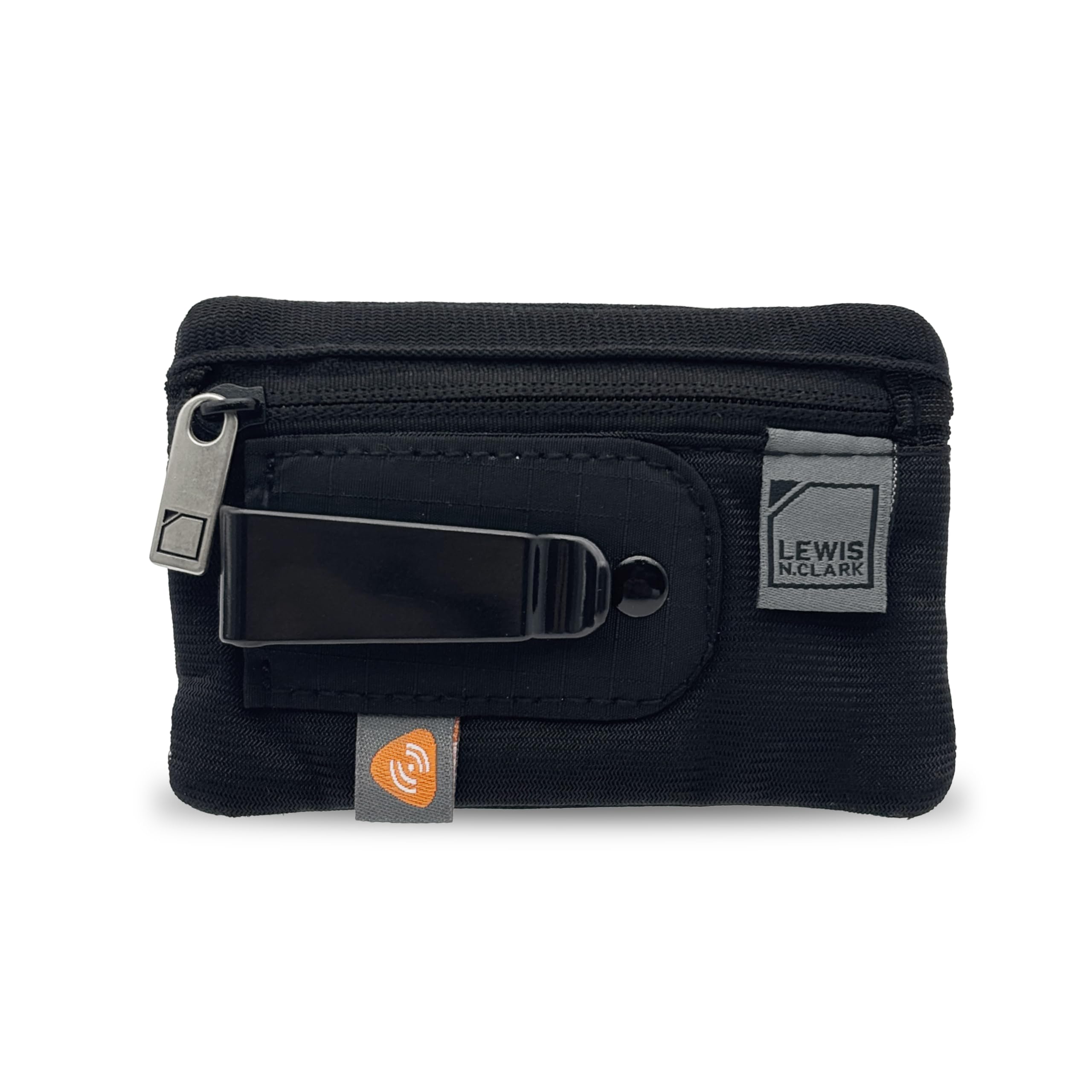 RFID-Blocking Hidden Clip Stash Travel Belt Wallet