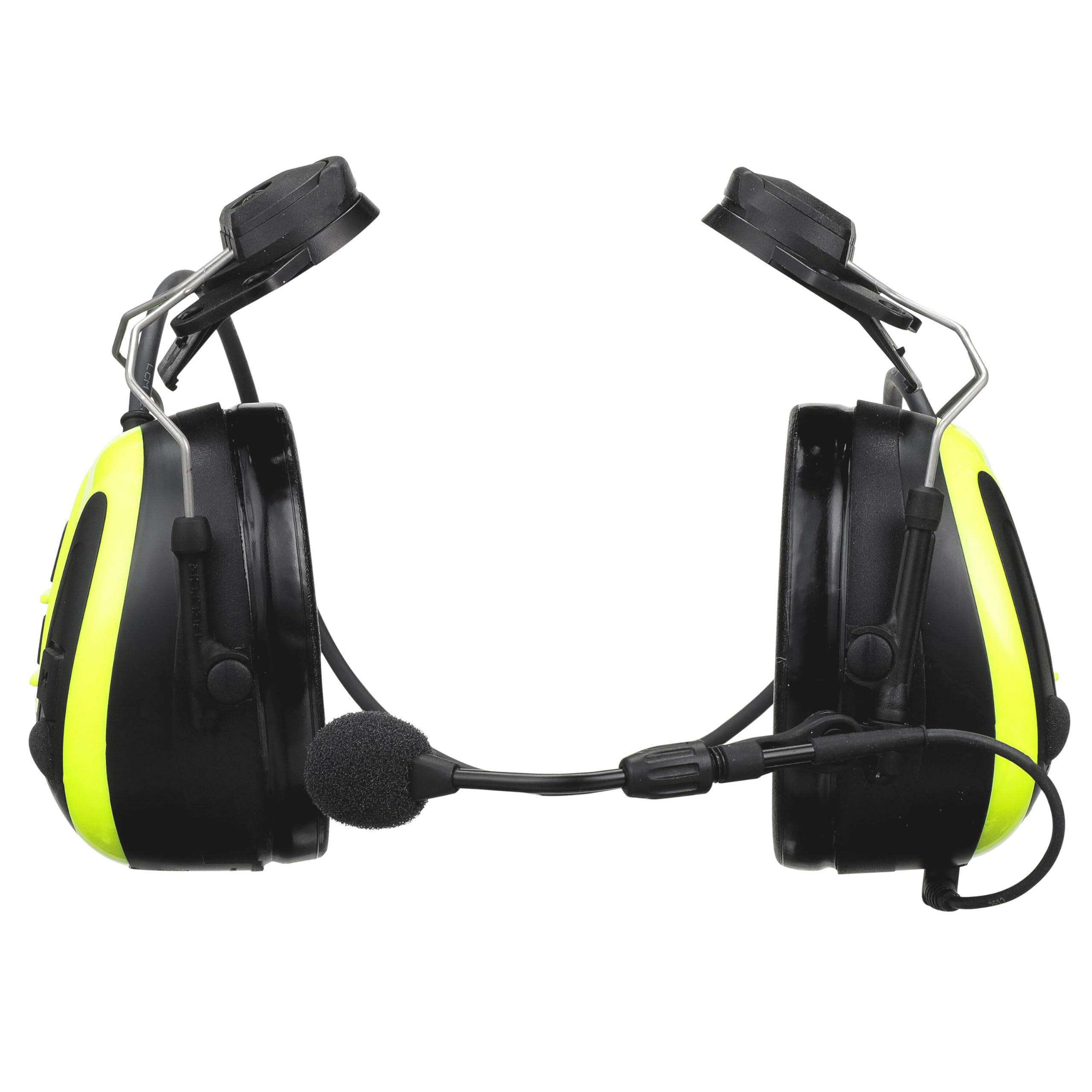 Peltor 3M WS ALERT X+, app, giallo brillante, cuffie, fissaggio per elmetto | Bluetooth, MRX21P3E3WS7, USB-C, 1 per confezione