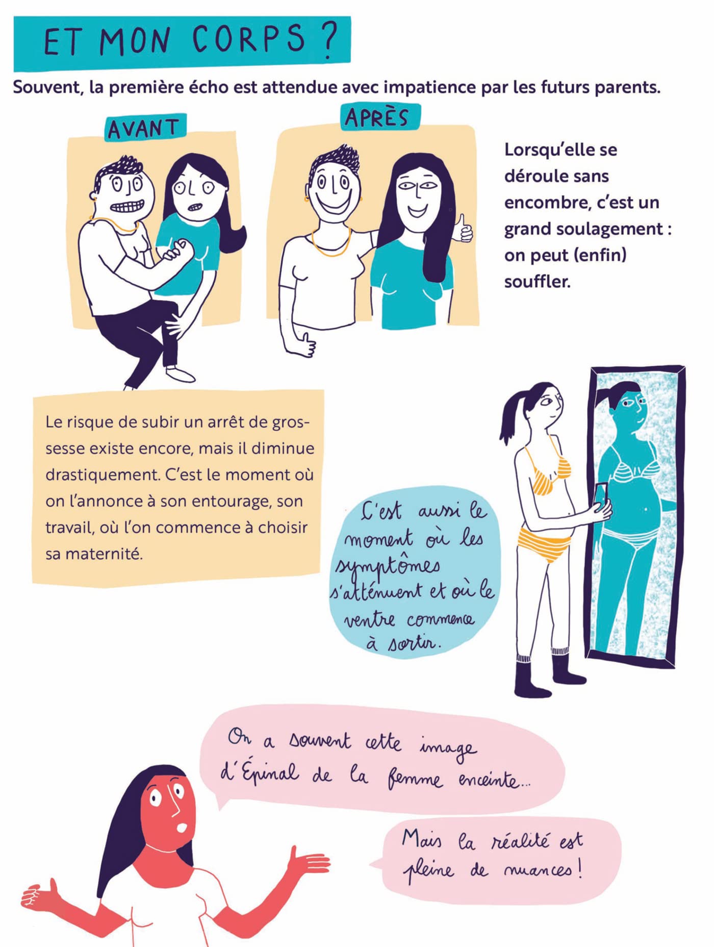 Grossesses plurielles - Histoires de (futurs) parents: Des témoignages vivants et illustrés pour mettre en lumière les vérités plurielles de la grossesse