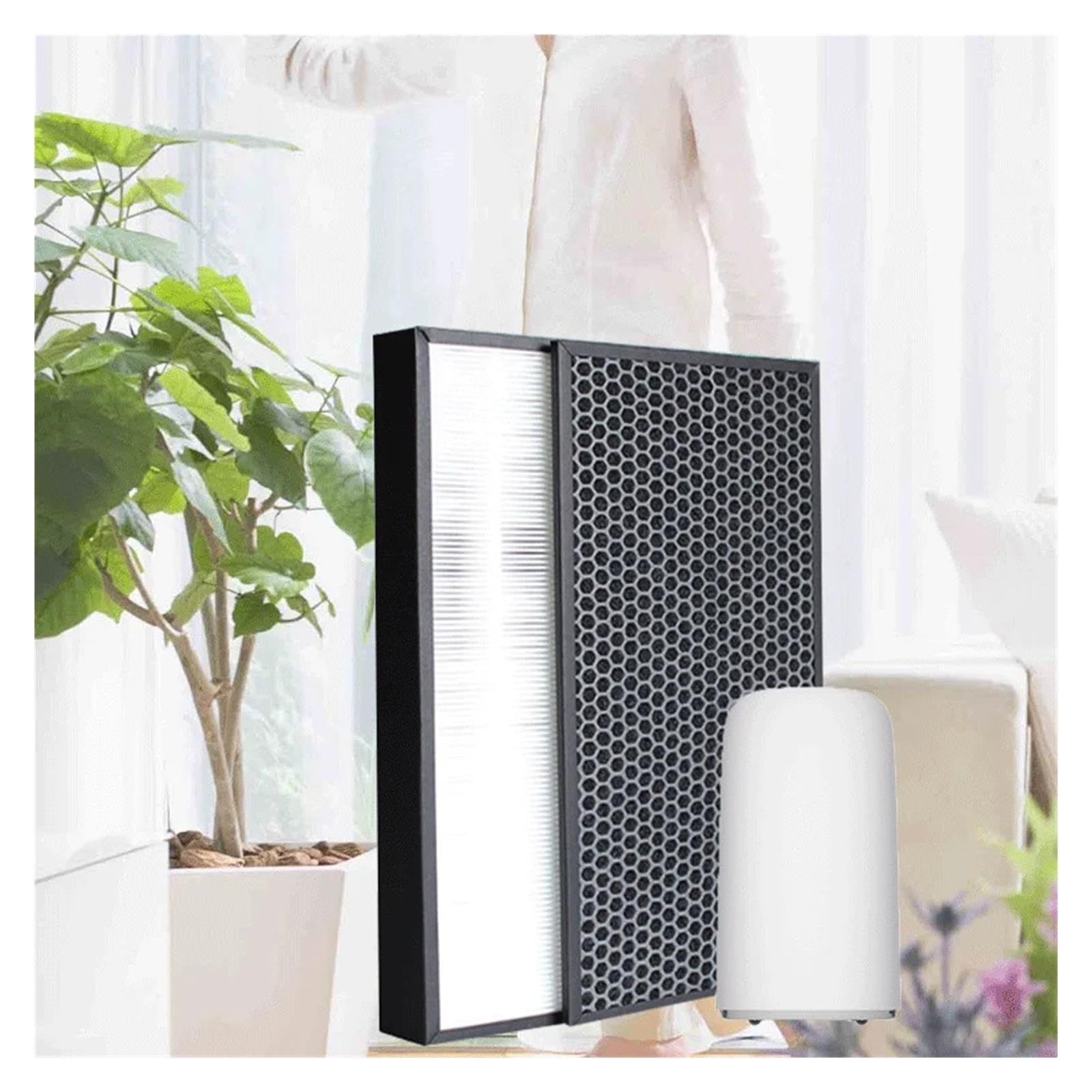 Filtre Particules Purificateur D Air, Compatible Pour Sharp KCP110UW