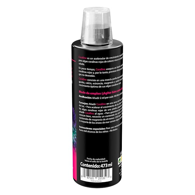 Foto 2 de 7 de ARKA Coralline - 473 ml - Potenciador de Algas coralinas Rojas para acelerar el Crecimiento e intensificar…