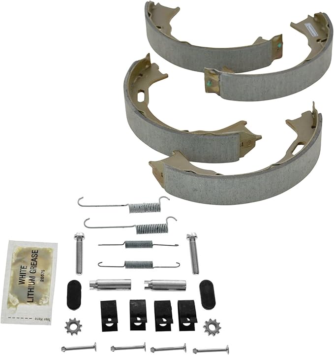 Rear Parking Brake Shoes & Hardware Kit Set for 9398 Jeep