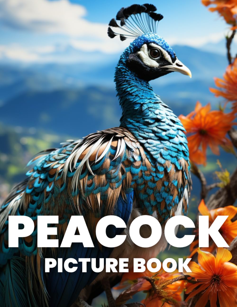 Peacock Picture Book: Explore the Vibrant Beauty of Peacocks Through 100 Captivating Photographs