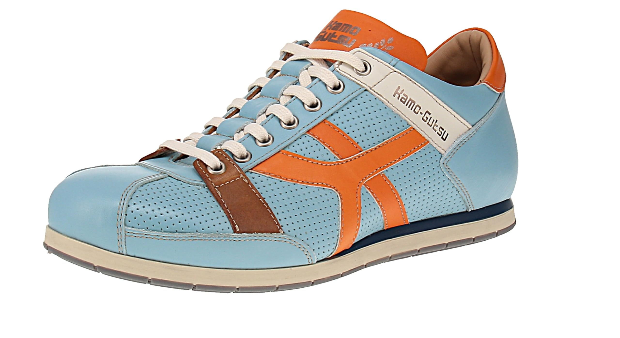 Kamo-Gutsu Tifo-044 - Herren Schuhe Sneaker - Cielo-Arancio