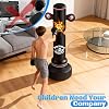 Bolsa de boxeo de pie con guantes, 70 pulgadas, con soporte para adultos y adolescentes, inflable para principiantes, entrenamiento de MMA, Muay Thai, fitness 4
