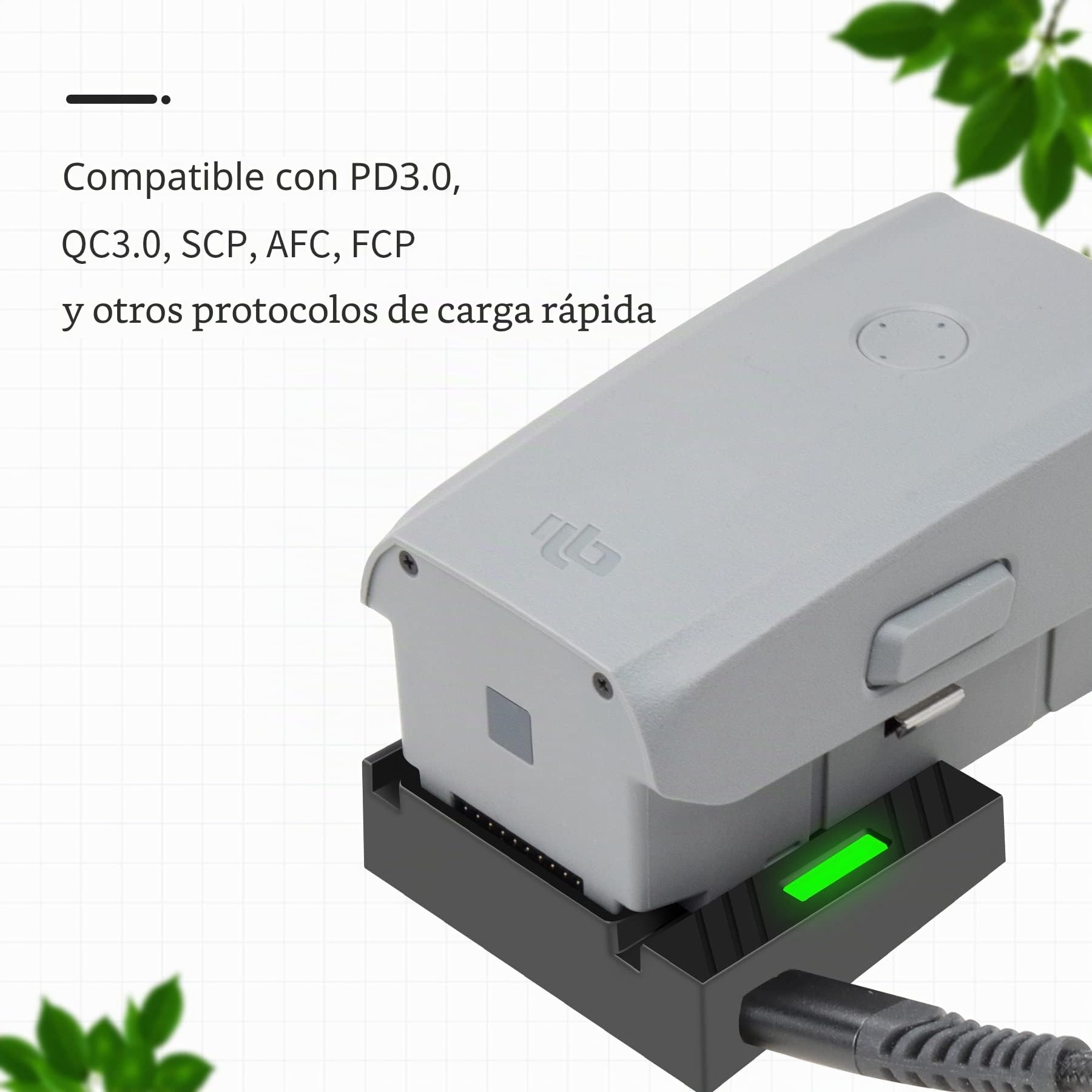 Cargador USB de Batería para DJI Air 2S, Mavic Air 2 Drone