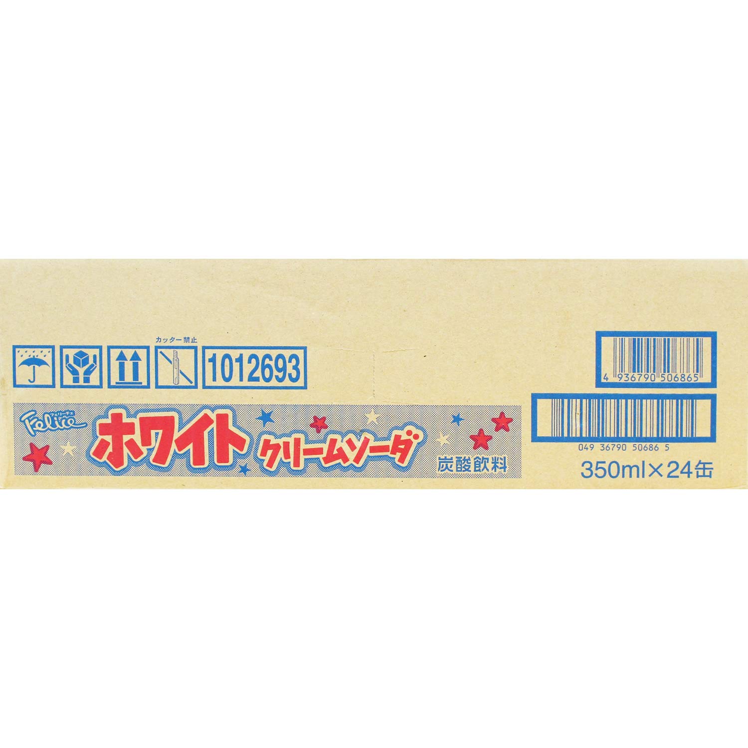 Felice White Cream Soda 11.83 fl oz, 24 packs