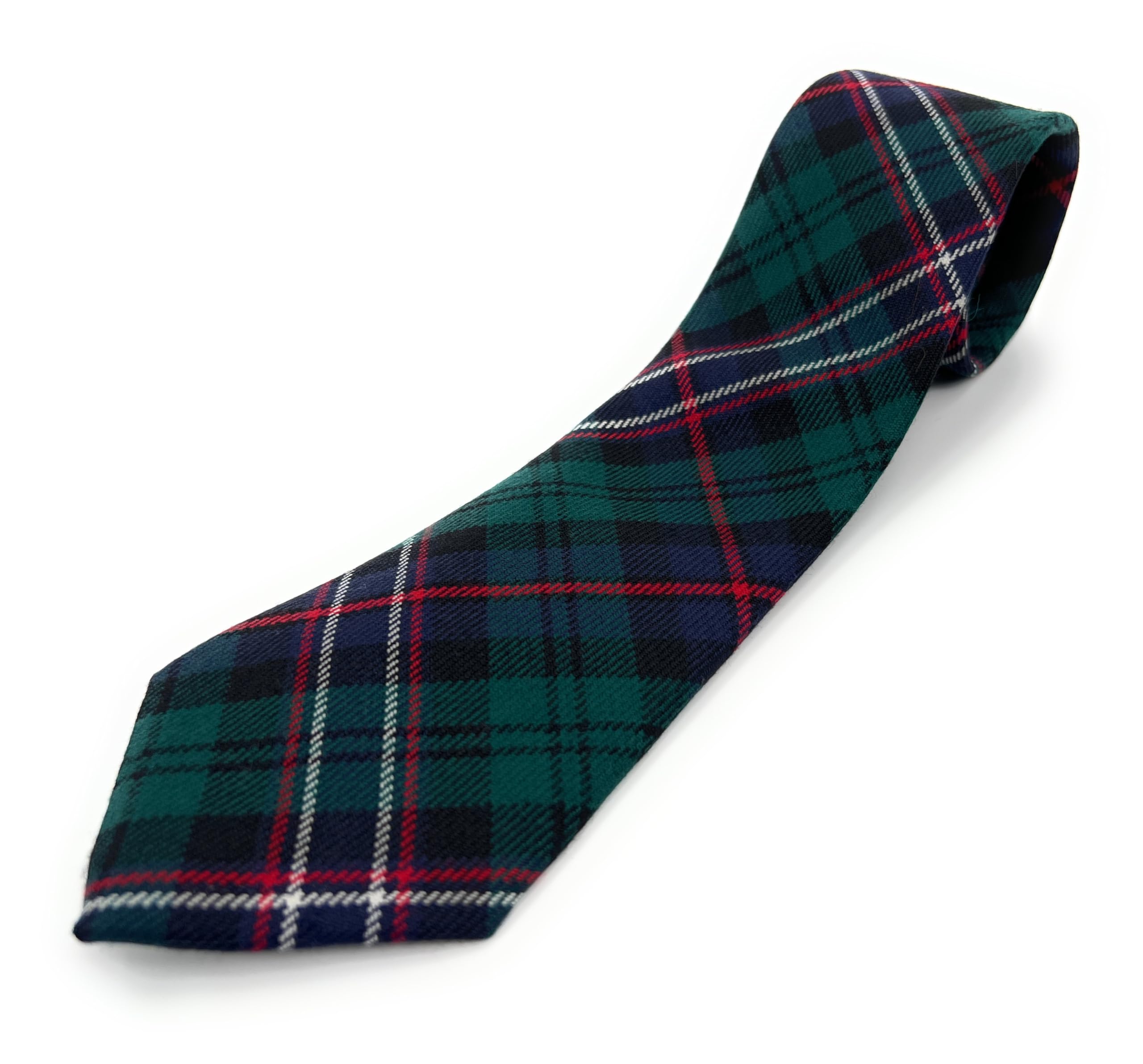 Tartan Tweeds Men's Scottish National Tartan Neck Tie New Wool British Made (Scottish National)