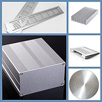 Vista 6 de Placa de aluminio 6061, 12 x 16 x 1/4 pulgadas de grosor, placas de aluminio resistentes con película protectora, placa rectangular de aluminio