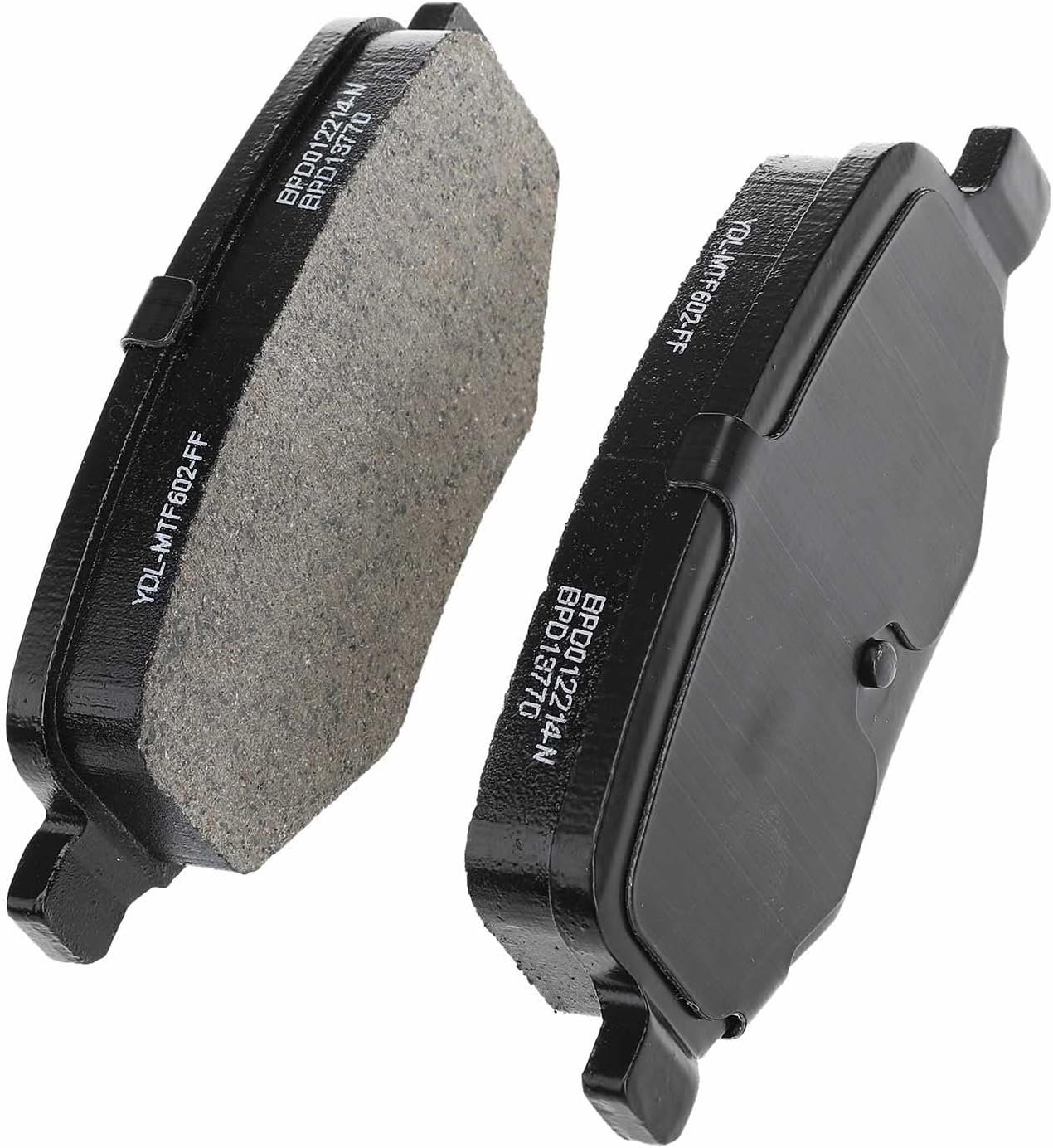 A-Premium 12.99 inch (330mm) Rear Solid Disc Brake Rotors + Ceramic Pads kit Compatible with Select Ford and Lincoln Models - Explorer 2013-2019, Taurus 2010-2019, Edge 2011-2014, Flex, MKS, MKT, MKX