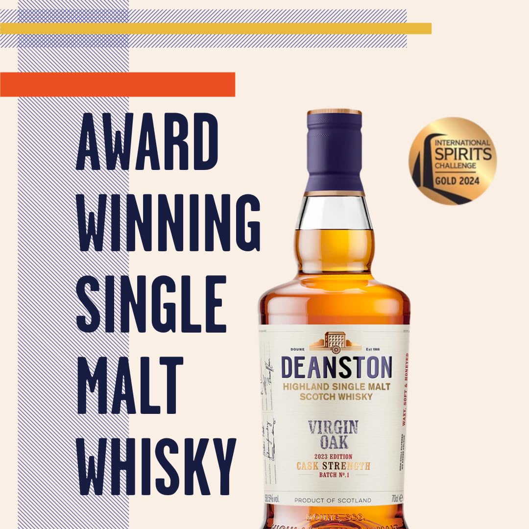 Deanston Virgin Oak Cask Strength: 2023 Edition | 58.5% vol | 70cl