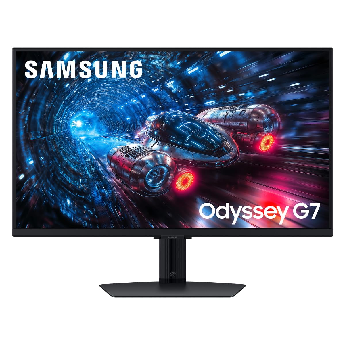 Samsung Monitor Odyssey LS27FG702ELXZX G7 27'', 4K, 180Hz, LS27FG702ELXZX, Panel VA, Tiempo de Respuesta de 0.01ms (GtG), FreeSync Premium