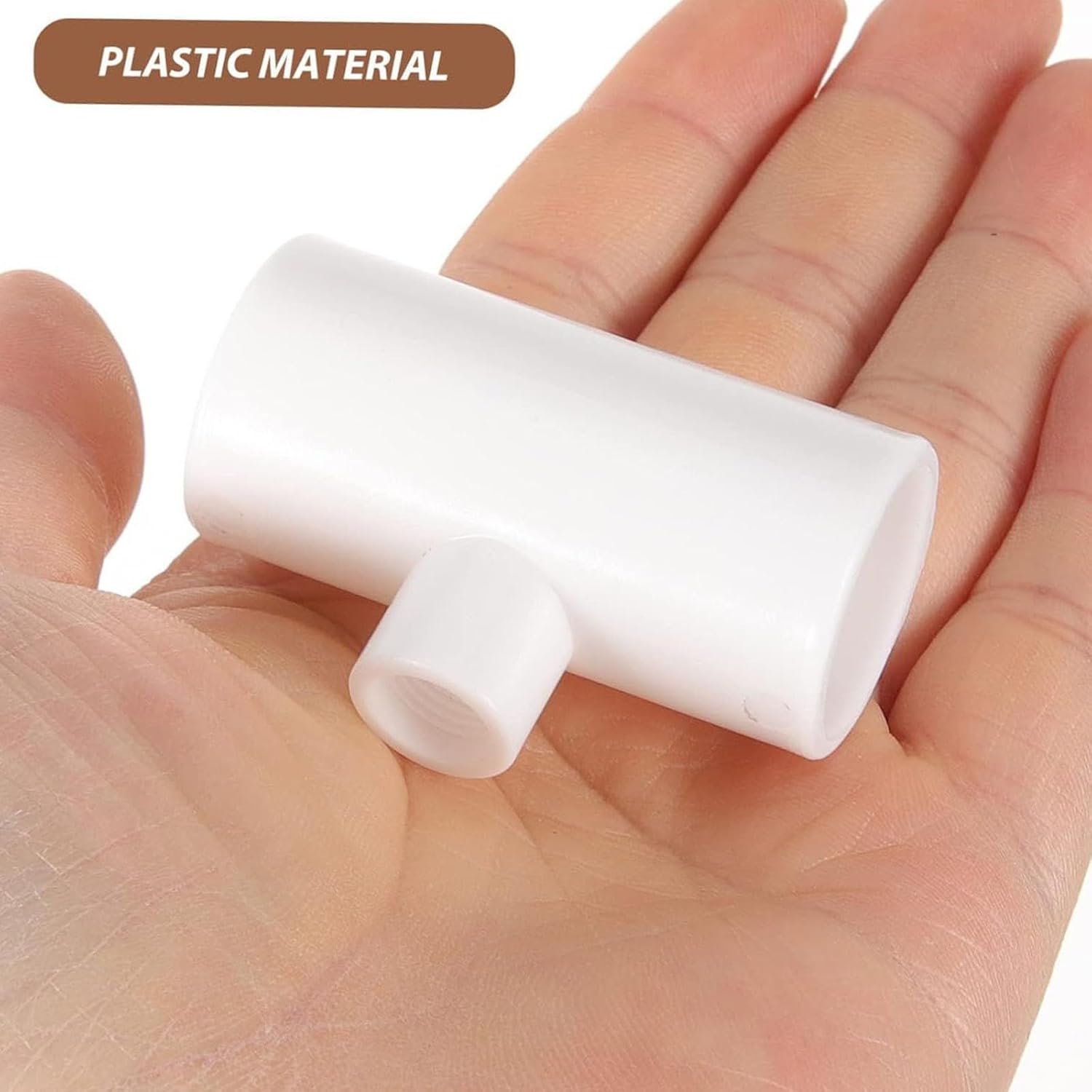 Chicken Drinking Water Pipe Adapter PVC Automatic Farm Equipment for Coops Management PVC Chicken Feeder Adapter for Poultry Farm Equipment