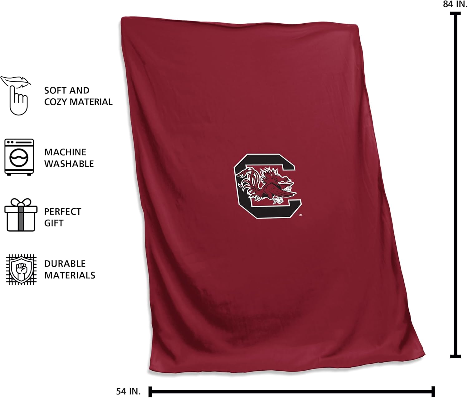 Logo Brands NCAA Racks/Futons Sweatshirt Blanket