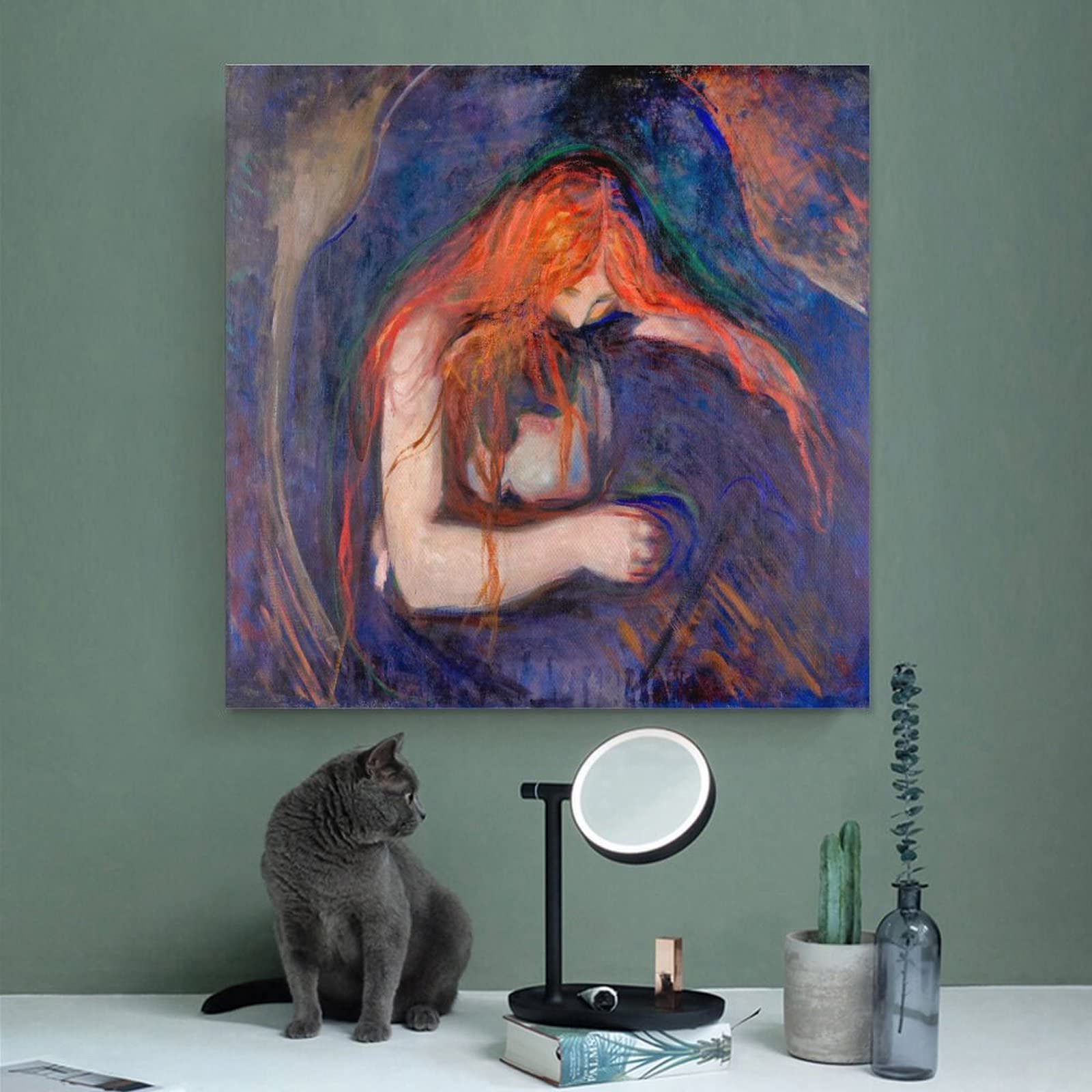 ムンク・Edvard Munch、日本未発売限定画集より・新品額付 Amazon.co.jp: ポスターEdvard Munchエドヴァルド・ムンク