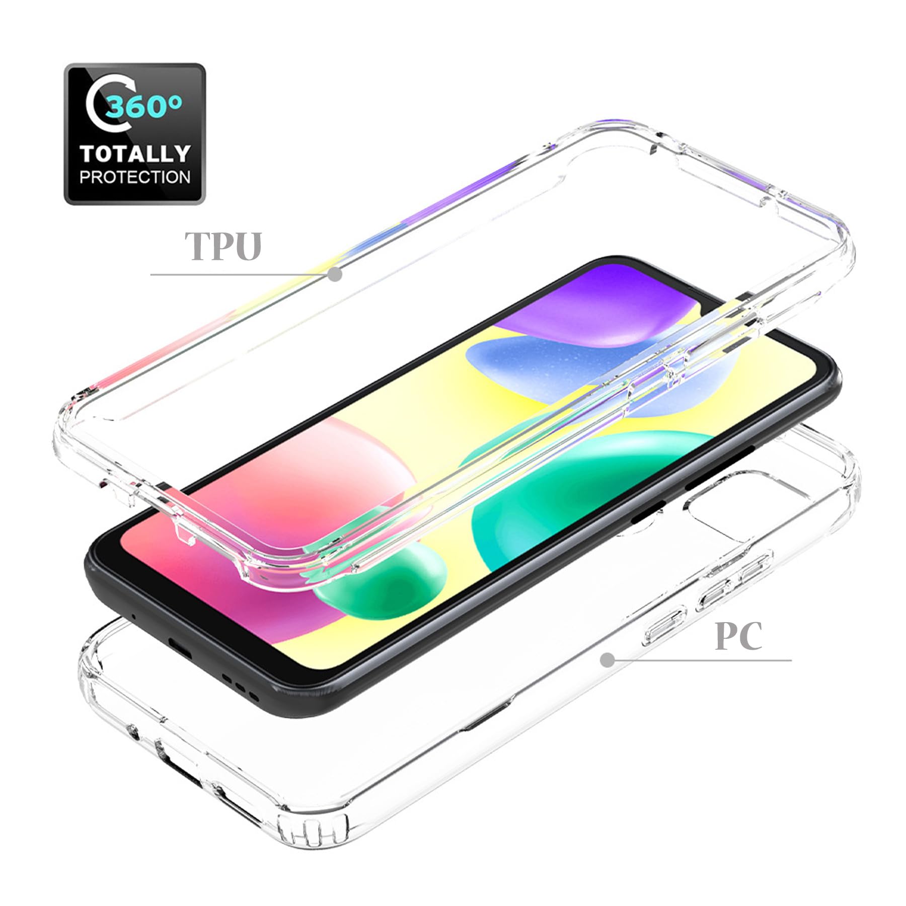 Cover per Redi A3 Antiurto Custodia per Xiaoi Redi A3 360 Gradi con