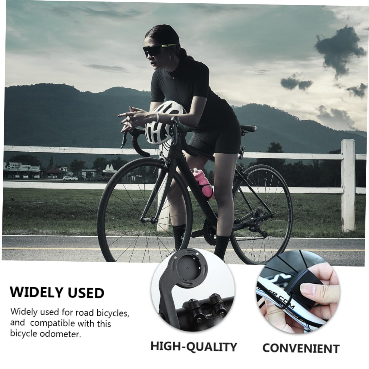 BESPORTBLE Supporto Per Telefono Con Cronometro Per Bicicletta Sensore Di Velocità Tachimetro Computer Da Bicicletta Wireless Supporto Per Telefono Accessori Per Bicicletta