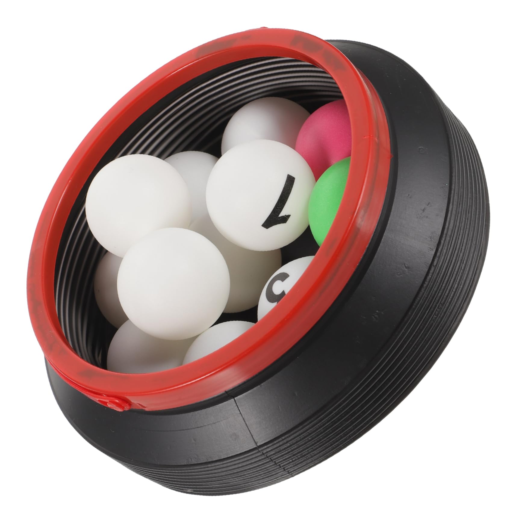 Gogogmee Balls Numbers Abs Pong Balls with Numbered for Bucket Game Perfect for Decorations