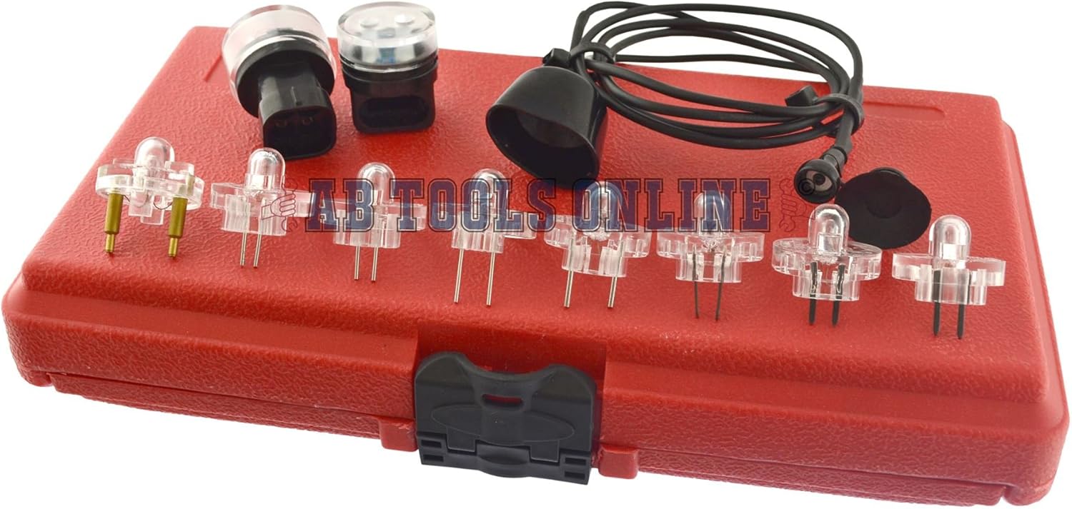 9pc Electronic Fuel Injection Test Signal Noid Light for Petrol Injection AN029