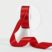 Vista 52 de MEEDEE - Cinta de satén blanca de 2 pulgadas, cinta blanca de lujo de doble cara de 25 yardas, cintas de seda para envoltorios de regalo