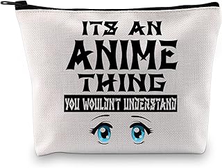 Anime Fans Gift Anime Lovers Zipper Pouch It’s an Anime Thing You Won’t Understanding Cosmetic Makeup Bag for Anime Girl (It’s an Anime Thing Makeup CA)