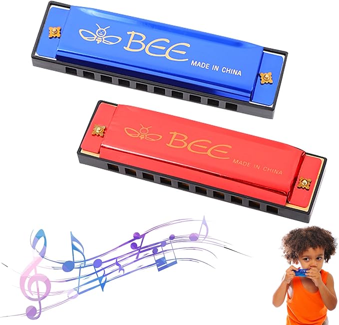 Harmonica Enfants, 2 Pièces Armonica pour Enfants Harmonica Diatonique
