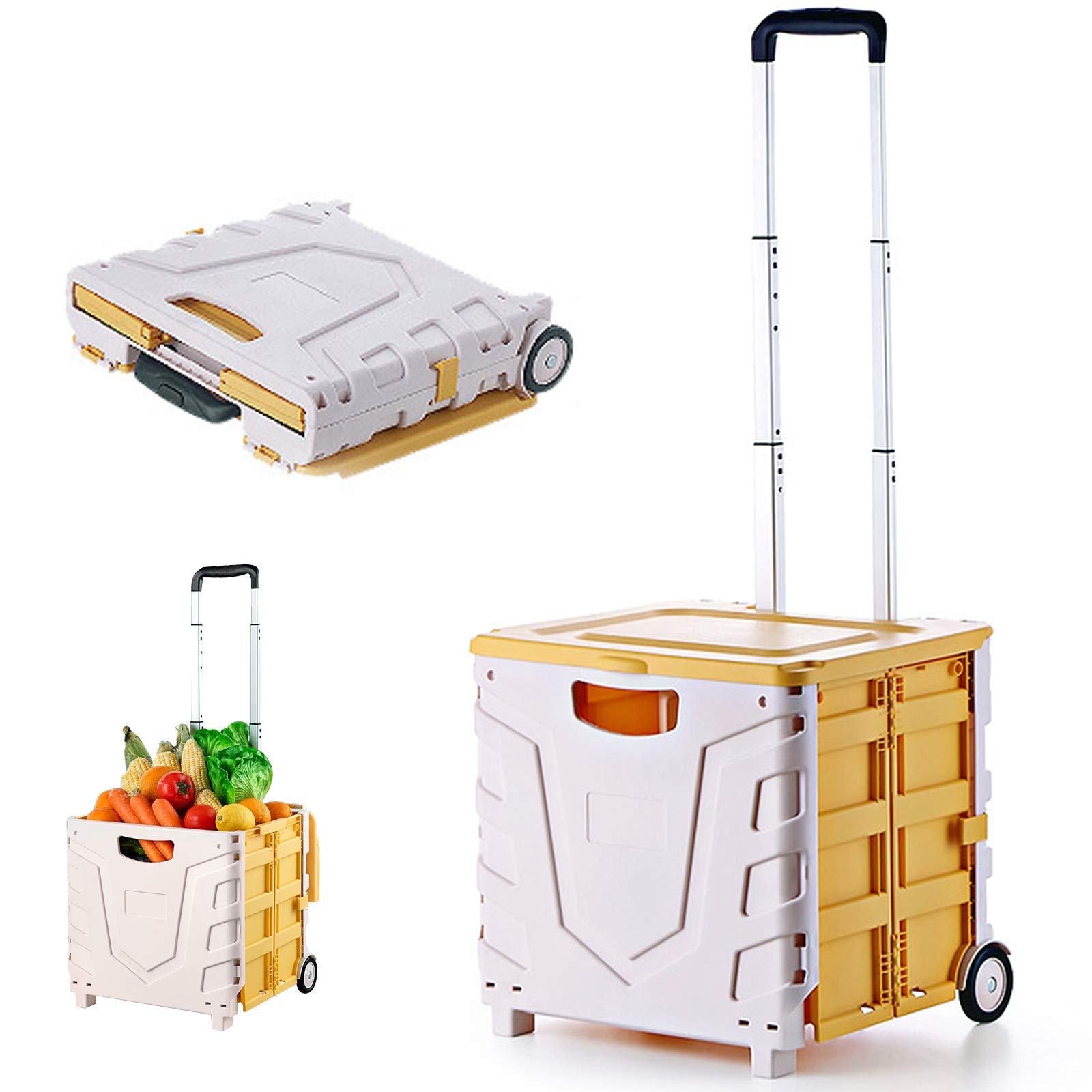 Buy Foldable Utility Cart,Portable Folding Cart Tools Carrier with