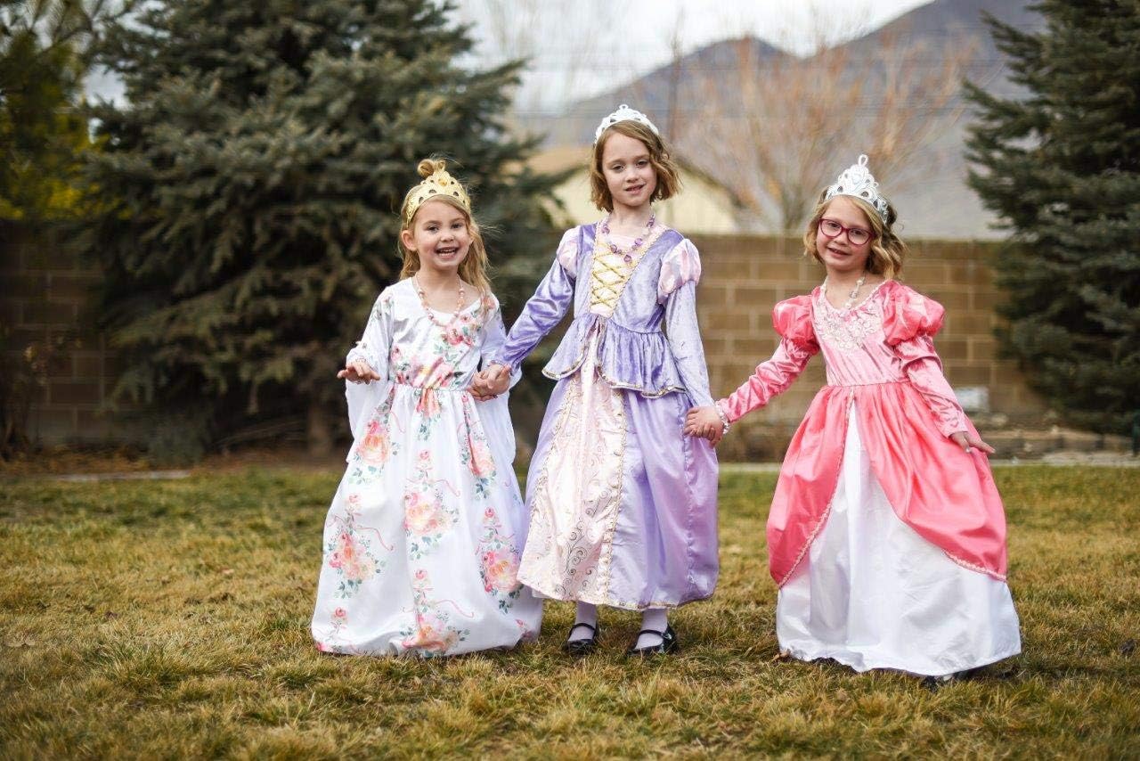 Little Adventures Classic Rapunzel Princess Dress Up Costume - Machine Washable Girls Child Pretend Play and Party Outfit - Image 6