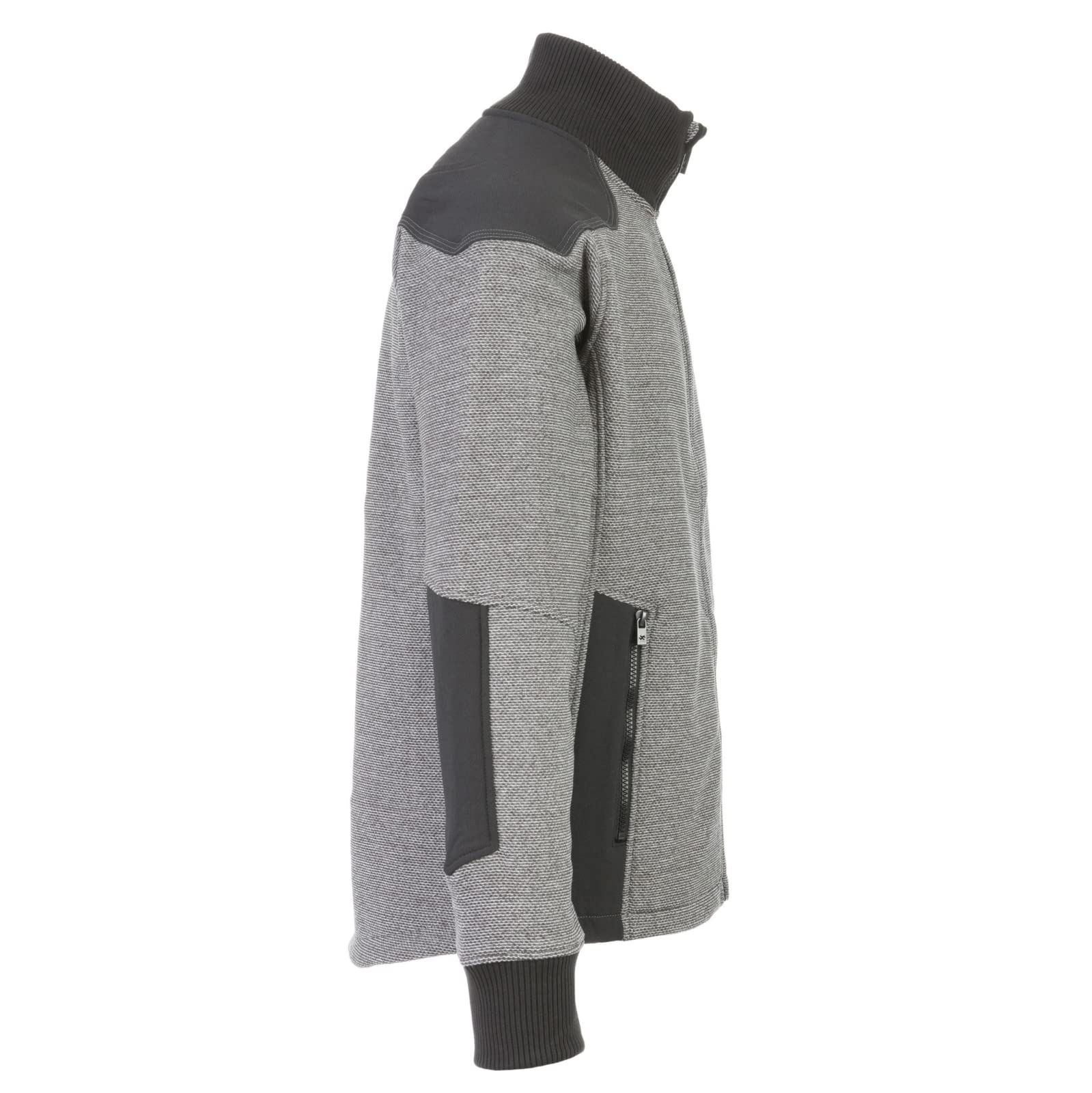 WÜRTH MODYF Fleecejacke Nature – Atmungsaktives Arbeitsfleece – perfekt für Handwerk, Werkstatt, Arbeiten im Freien in grau, blau, braun,Größen XS - 4XL