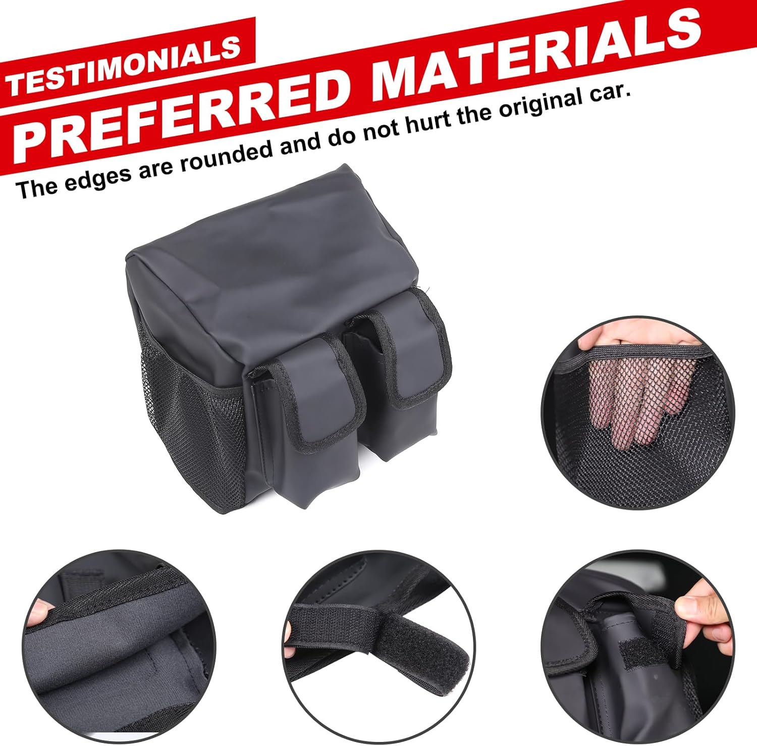 Headrest Storage Bag for Honda Pilot 2003-2008 Accessories, Headrest Carseat Organizer, Backseat Stroage Bag, Back seat Car Organizer