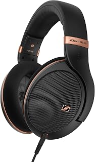 Sennheiser HD 505 Open-Back Audiophile Headphones - Wired Over-Ear for Music & Gaming